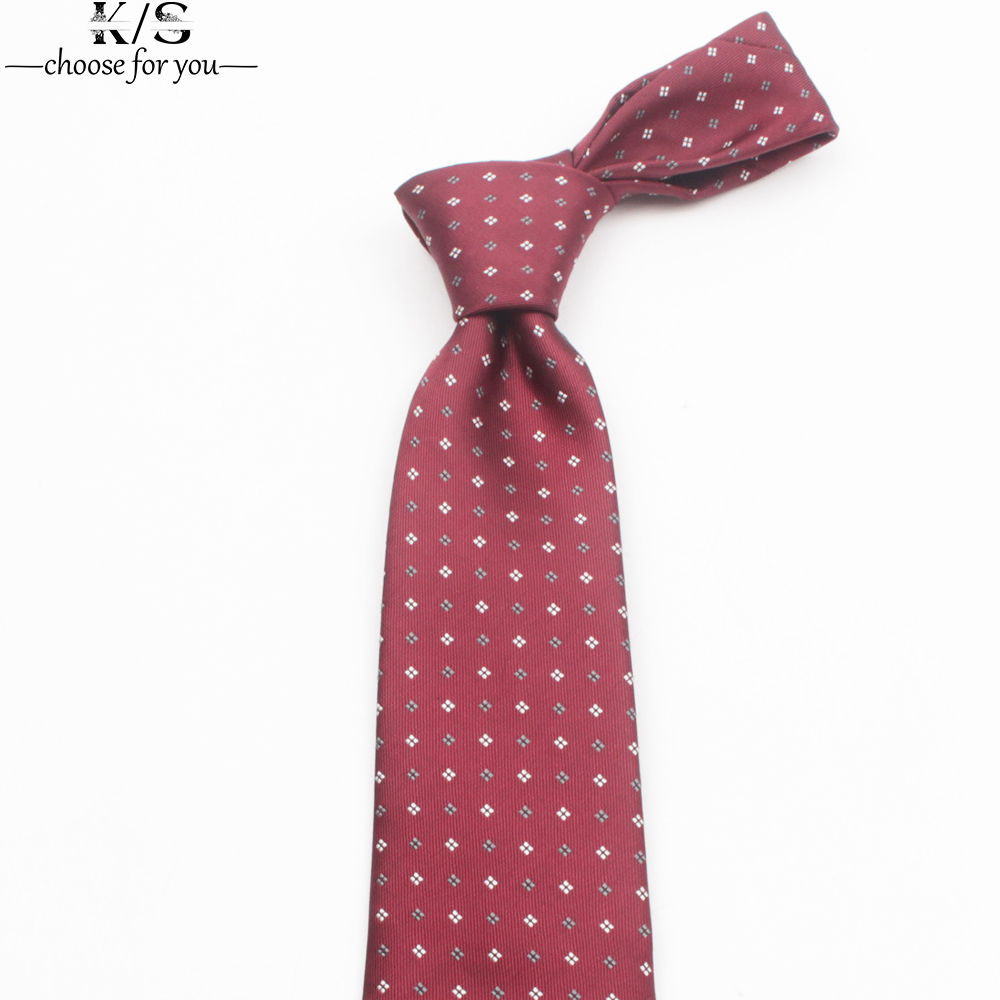 Men's Tie 8cm Stripe Dot Neckt - Men Formal Wear With Tie ulasan dan harga