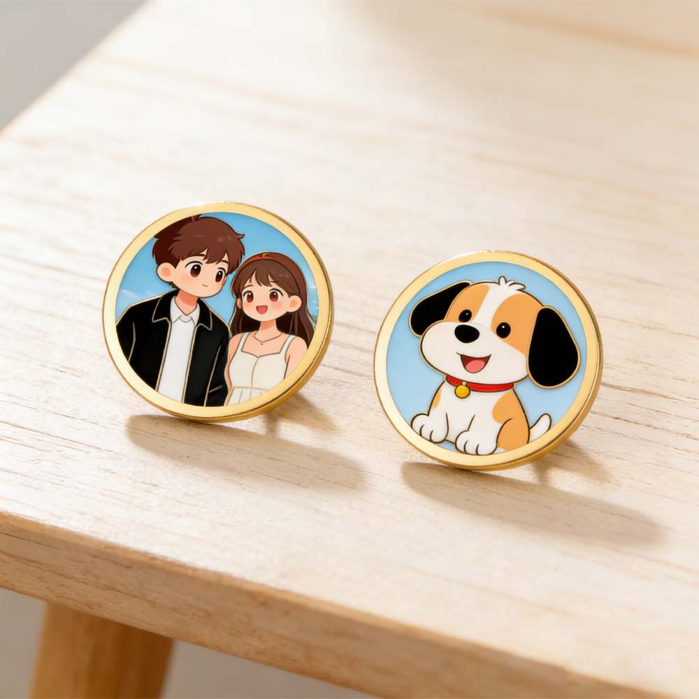 Print Demand Photo Tag Persona - Tuxedo Lapel Pin ulasan dan harga