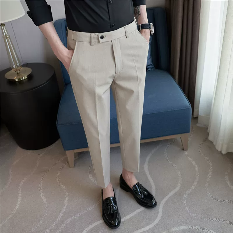 Plus Size 40 38 Men Elastic Wa - Men'S Formal Wear For A Wedding ulasan dan harga