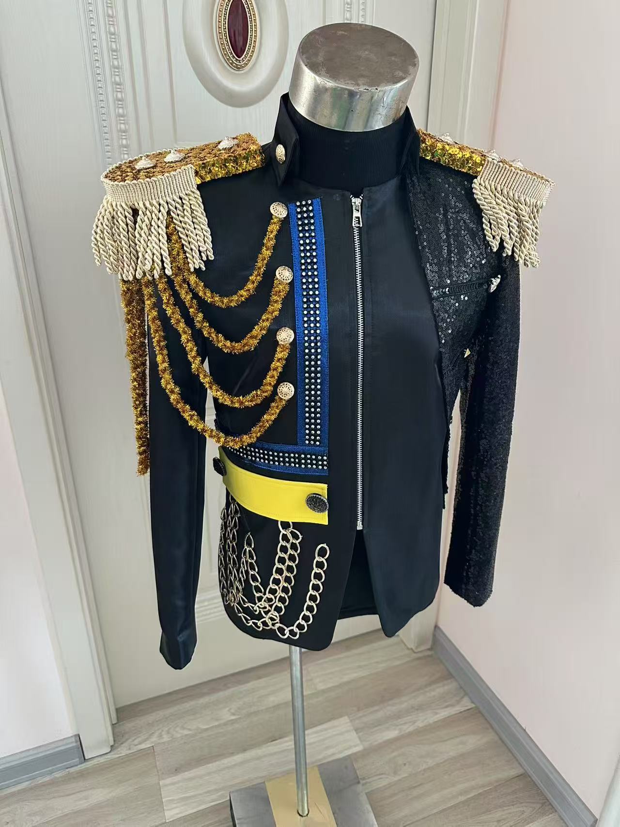 New Men Tassel Royal Jacket We - Men'S Formal Wear For A Wedding ulasan dan harga
