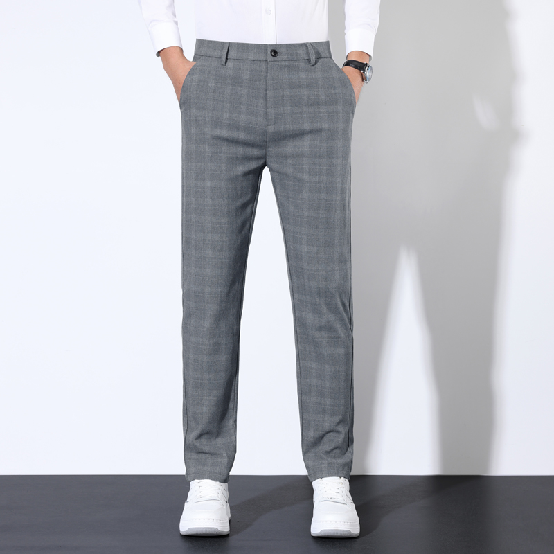 Cotton Plaid Striped Classic S - Men'S Formal Wear For A Wedding ulasan dan harga