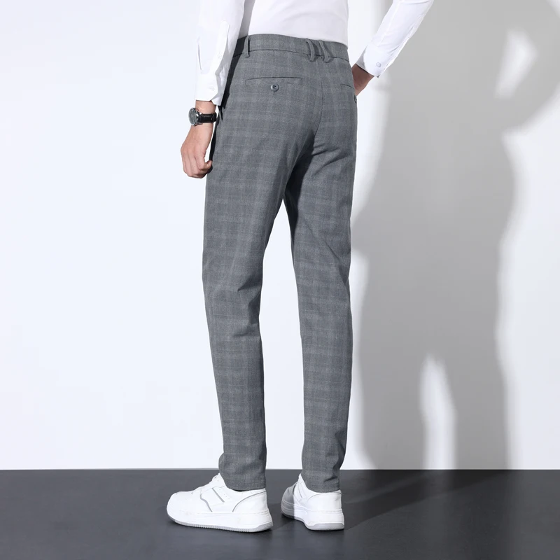 Cotton Plaid Striped Classic S - Men'S Formal Wear For A Wedding ulasan dan harga