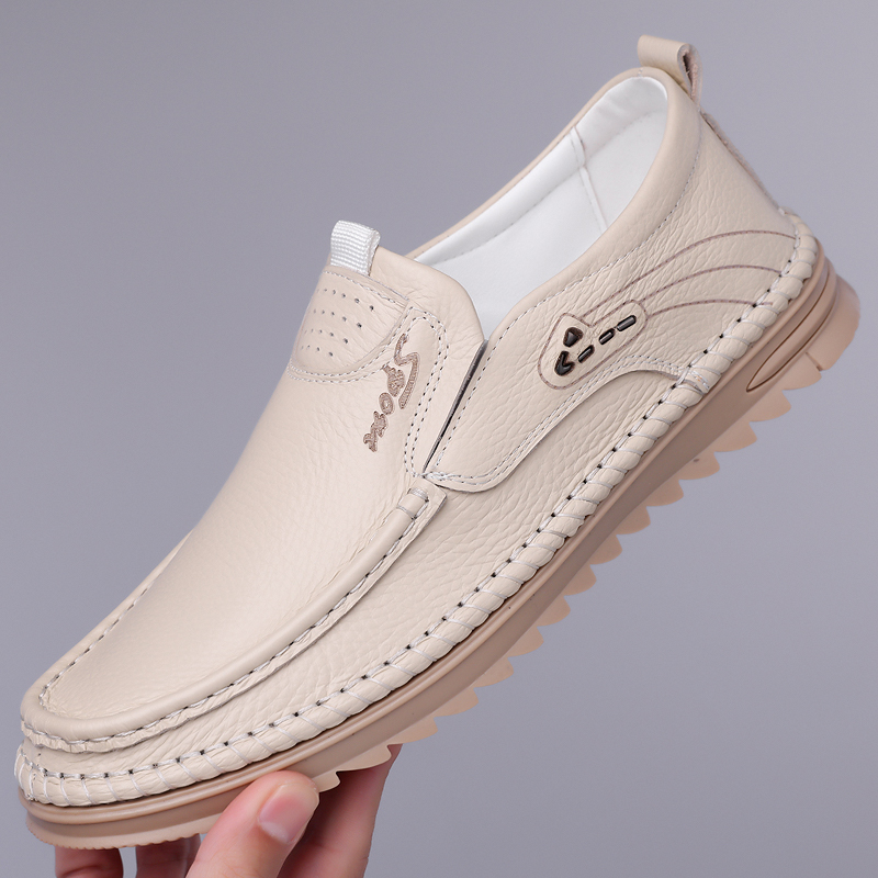 Genuine First Layer Cowhide Bu - Formal Men Daily Wear Shoes ulasan dan harga