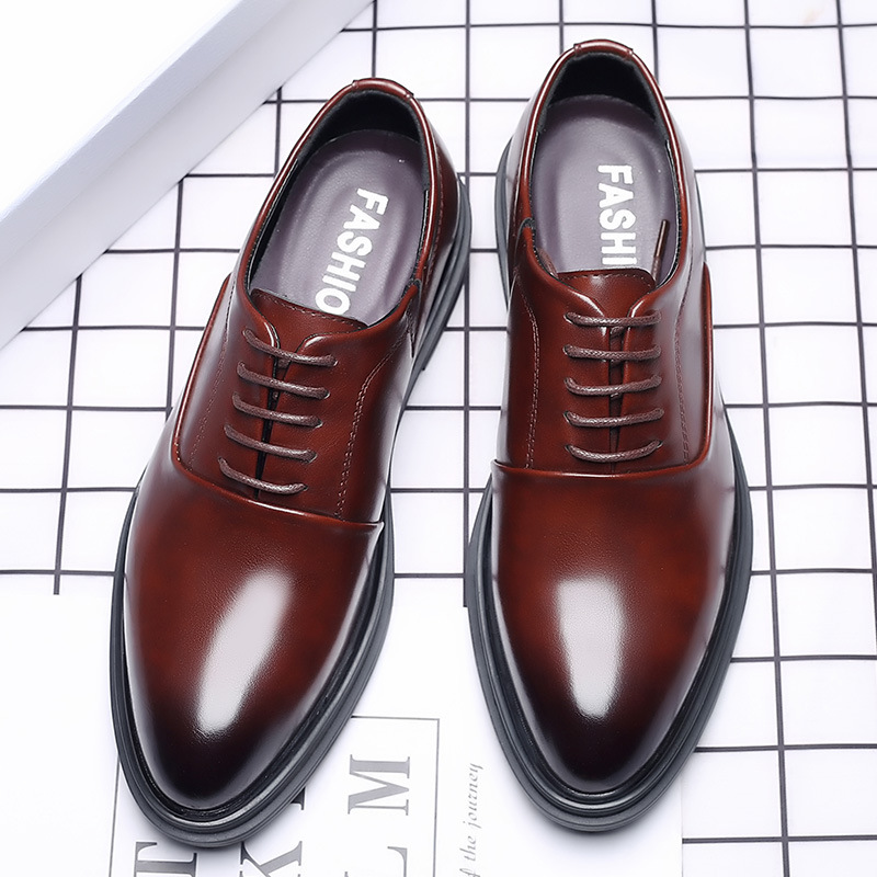 Men Dress Shoes Formal Oxfords - Formal Men Daily Wear Shoes ulasan dan harga