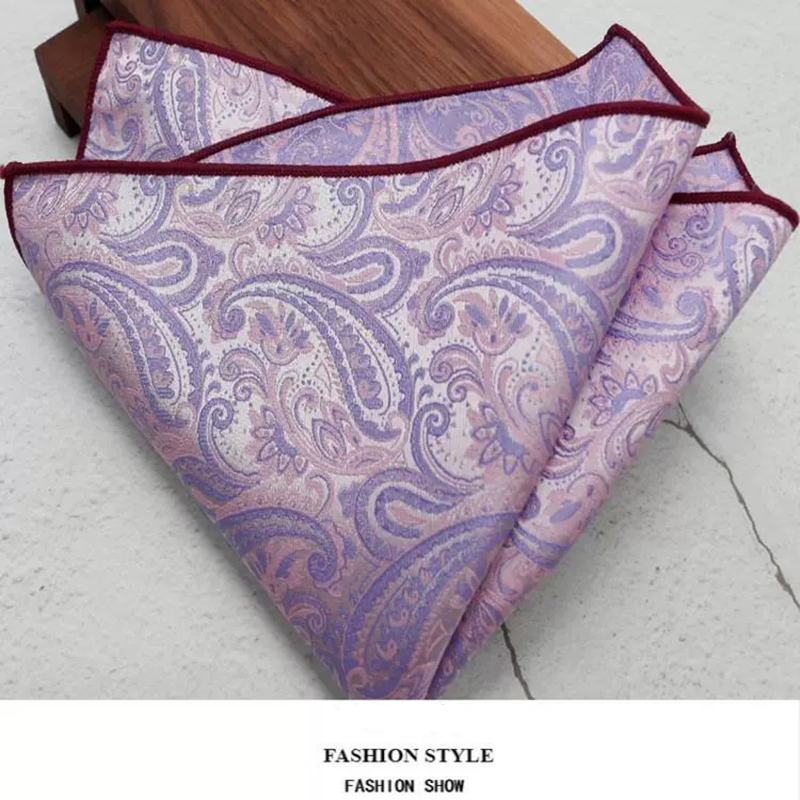 Classic Pasiley Pocket Square  - Men'S Formal Wear For A Wedding ulasan dan harga