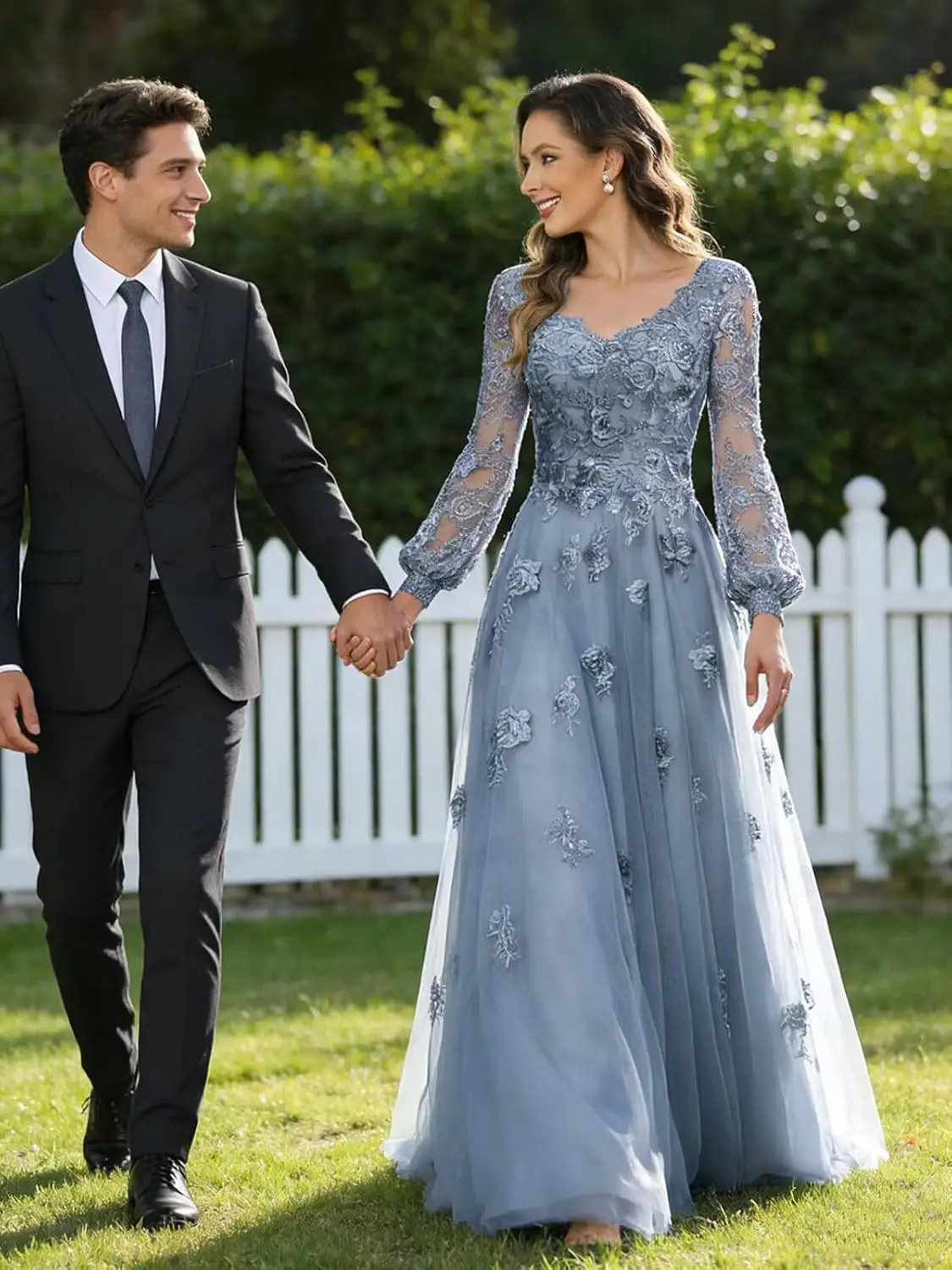Customized Women's V Neck Moth - Men'S Formal Wear For Wedding Guest ulasan dan harga