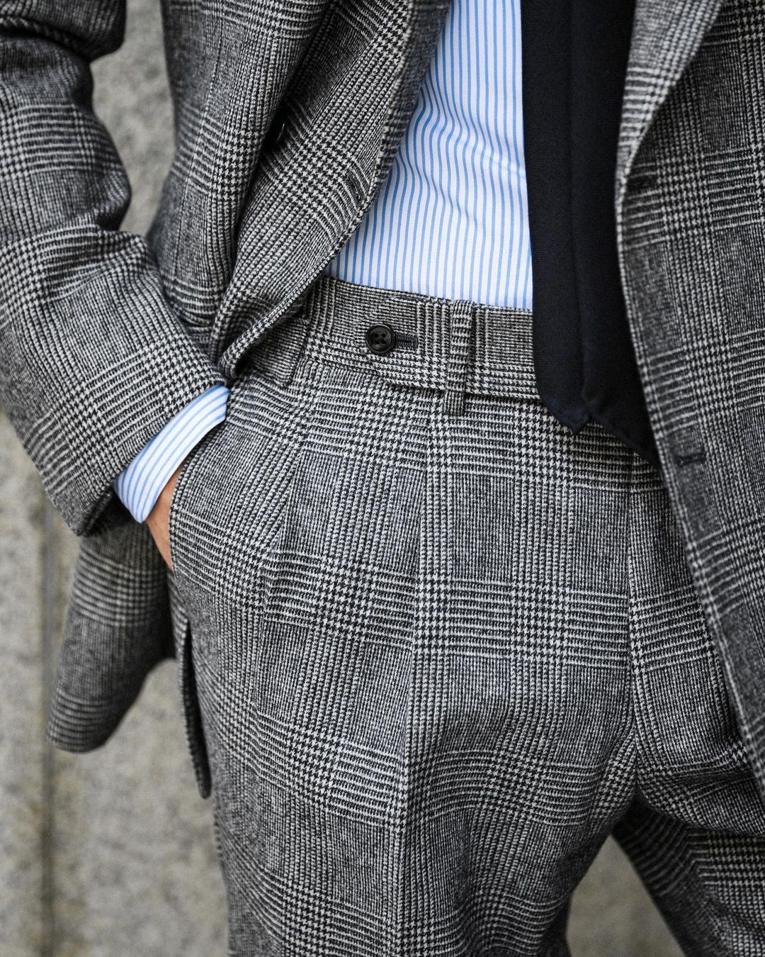Business Plaid Men Suit 2 Piec - Men'S Formal Wear For A Wedding ulasan dan harga