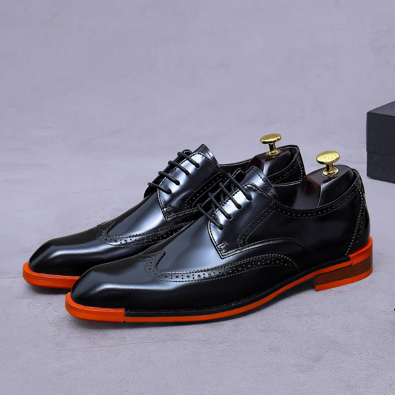 Men's Genuine Leather Oxfords  - Formal Men Daily Wear Footwear ulasan dan harga