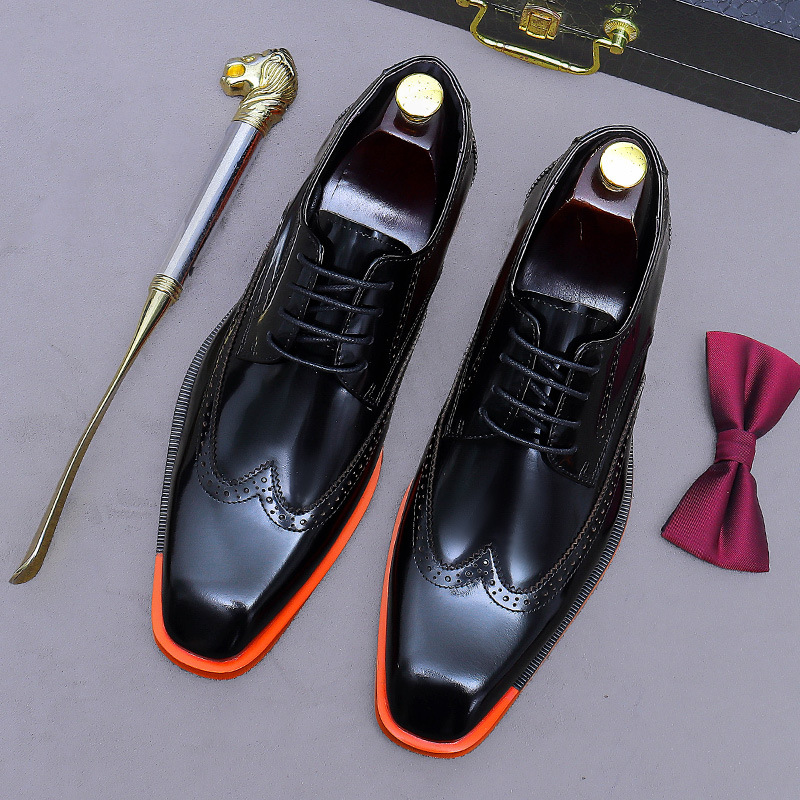 Men's Genuine Leather Oxfords  - Formal Men Daily Wear Footwear ulasan dan harga
