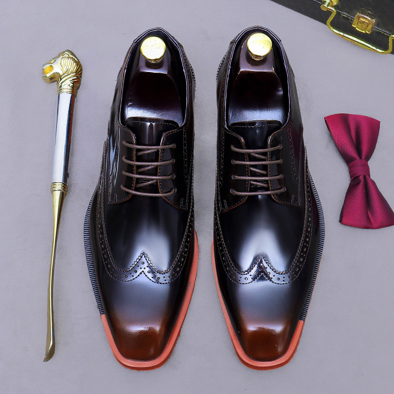 Men's Genuine Leather Oxfords  - Formal Men Daily Wear Footwear ulasan dan harga