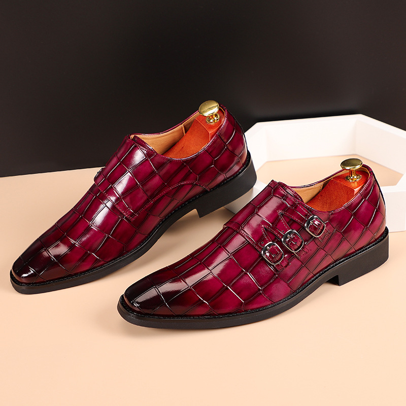 Slip on Dress Shoes Men Oxford - Men'S Formal Wear For A Wedding ulasan dan harga