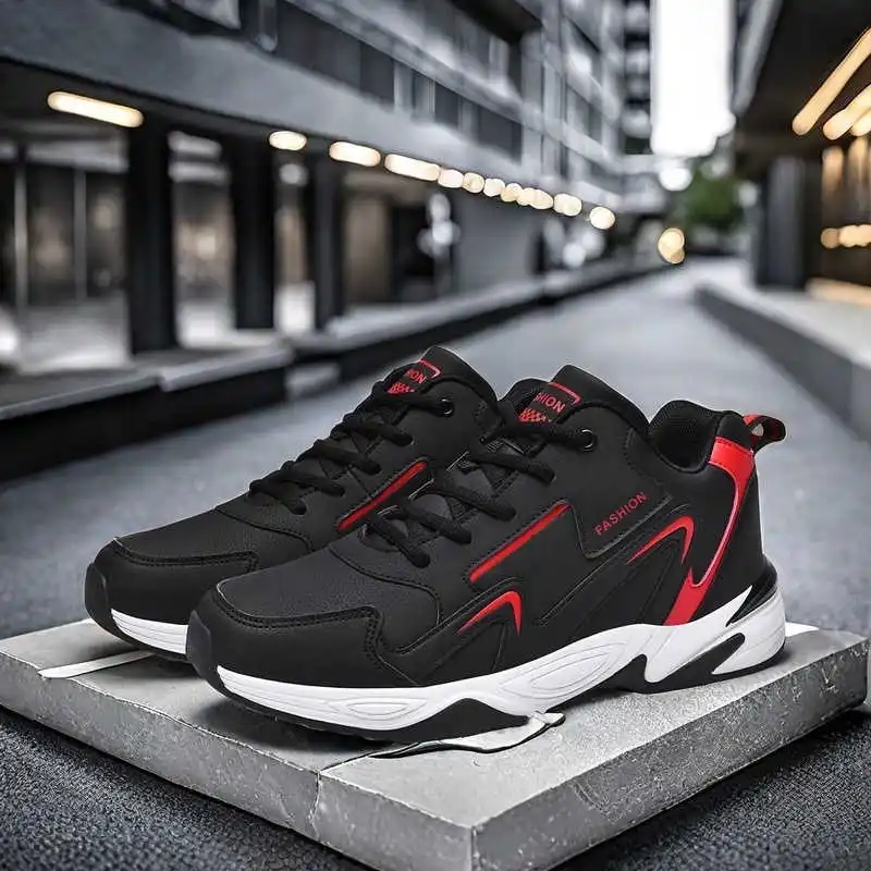 Cold-proof Spring Gym Sneakers - Formal Men Daily Wear Footwear ulasan dan harga